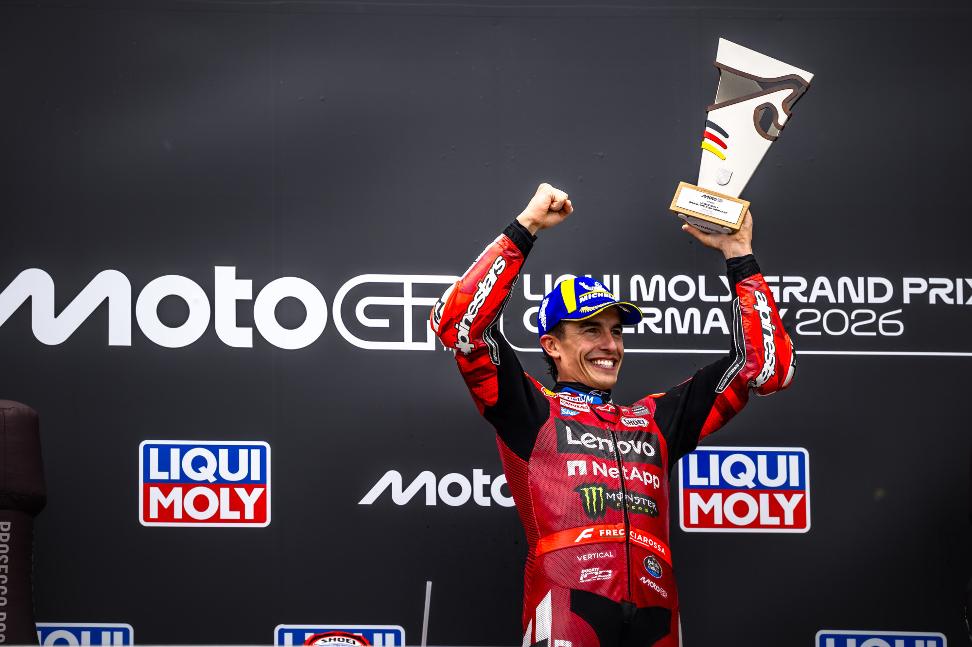 GP de Alemania 2026: Marc Márquez abre completamente el campeonato