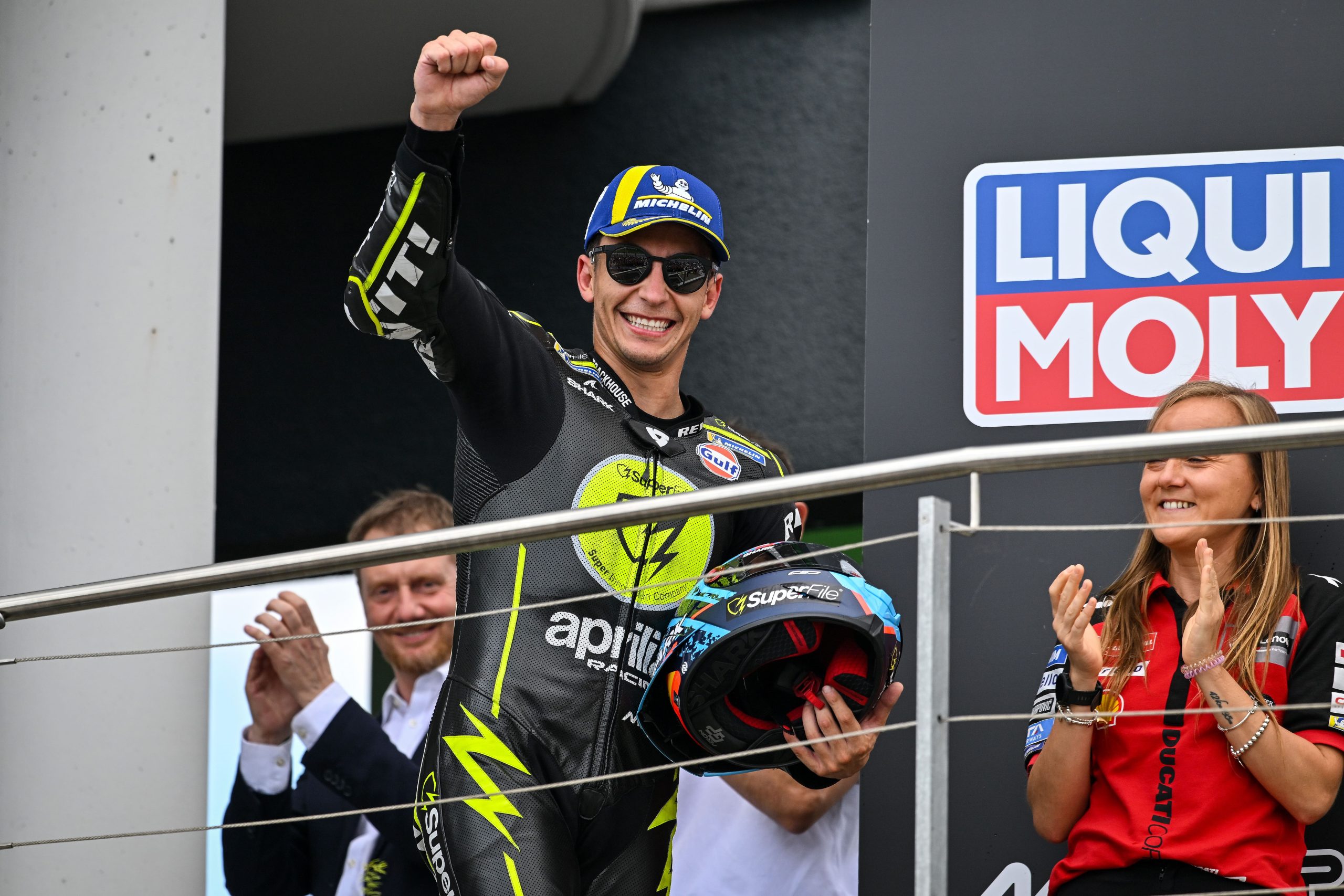 Raúl Fernández renueva con el Aprilia Trackhouse hasta 2028