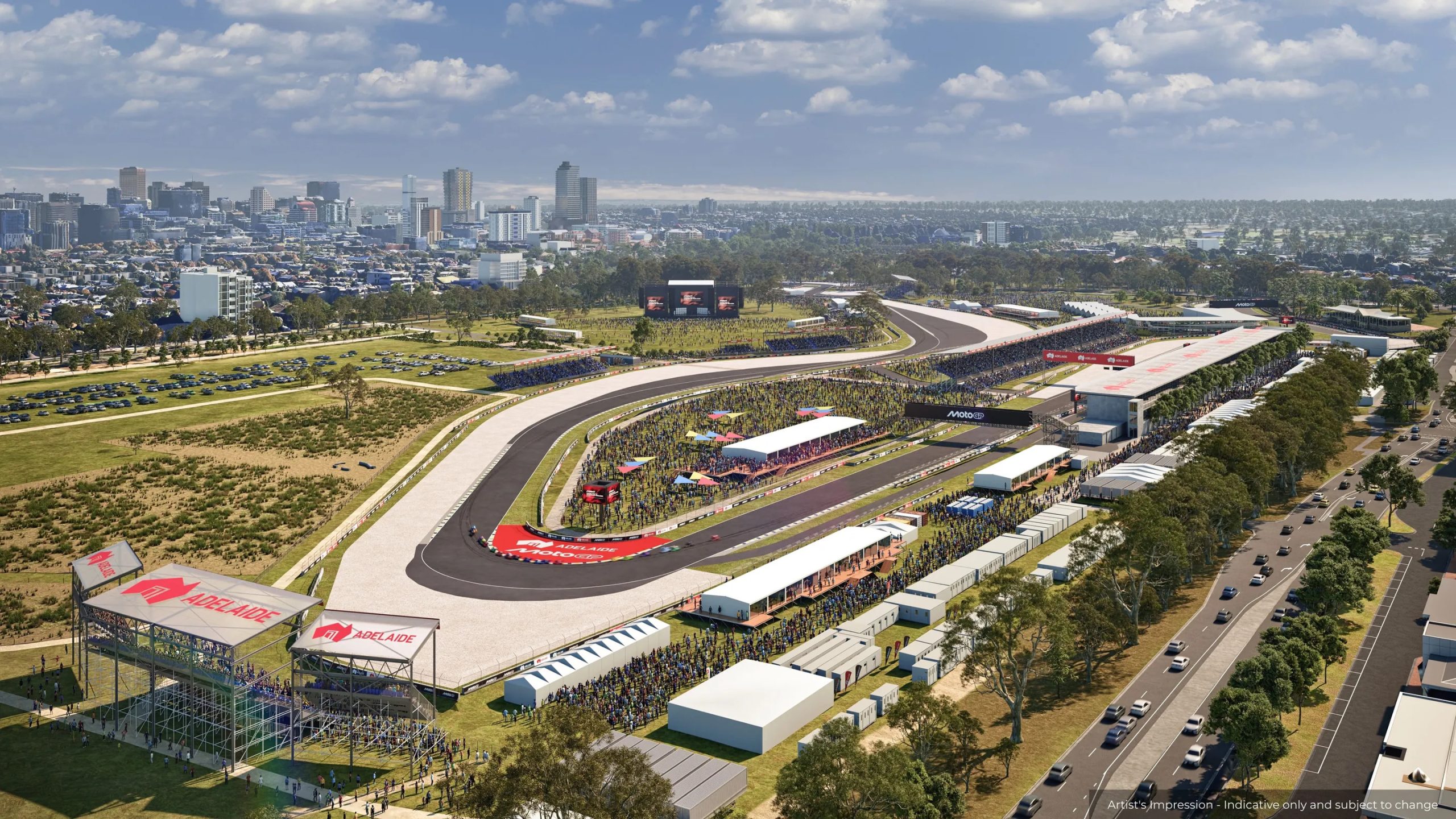 MotoGP: Presentado el circuito ¿urbano? de Adelaida