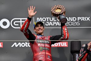 GP de Japón 2026: doblete de Marc Márquez, quien acecha al líder Martín