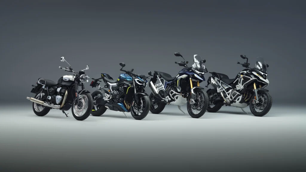 Triumph adelanta su gama 2027 con cuatro nuevos modelos